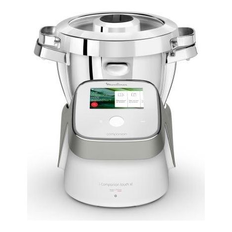 Moulinex I Companion Touch XL blanco y plata 4,5L