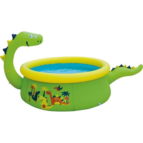 Piscina Autoportante da Giardino per Bambini Spray Dinosauro 175 x 62 cm (1/4)