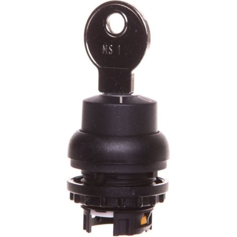 Interruptor de 2 posiciones con llave de retorno automático M22S-WS 216882