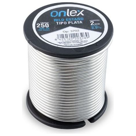 Zinnspule mit 3,5% Silber Ø2mm (250g)