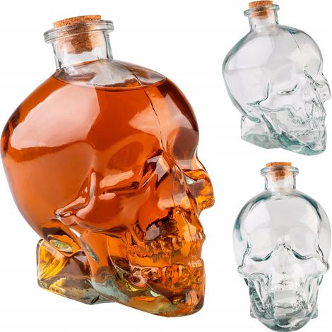 Glaskaraffe – Totenkopf 750 ml
