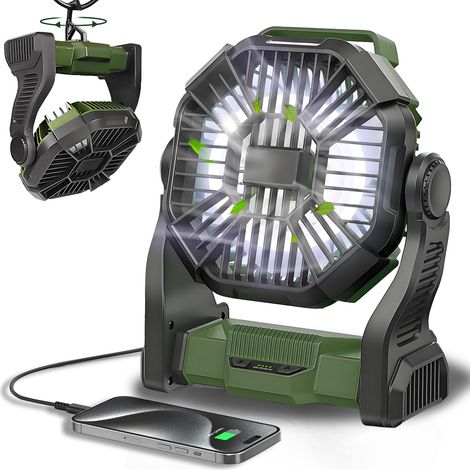 Ventilateur portable rechargeable (1/5)