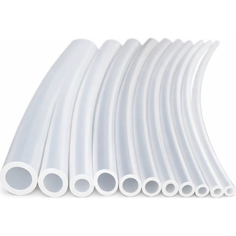 Tubo in Silicone Trasparente Alte Temperature – Rotolo 10 m (Ø a scelta) - Misura: Ø mm.04 x 06 x 10m (1/5)