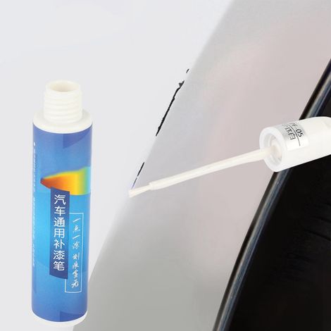 Stylo applicateur de vernis transparent Fix It Pro pour réparer les rayures de voiture (blanc) (1/5)