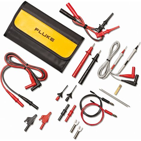 Fluke TLK287 Set de cables de medición rojo y negro