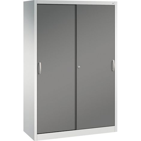 C+P, Armoire à portes coulissantes ACURADO, 4 tablettes, h x l (1/2)
