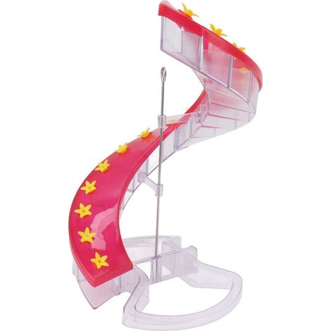Distributeur de Nectar pour Oiseaux-Mouches en Plastique Transparent, Mangeoire Spirale Facile à Remplir pour Jardin (1/5)
