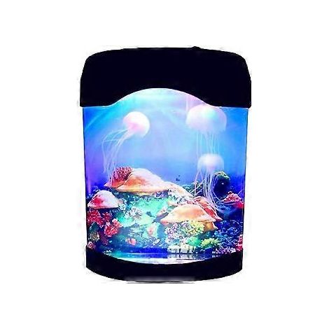 Mini-Aquarium-USB-LED-Lampe, LED-Licht, Meeres-LED, Aquarium-LED-Beleuchtung, Bastelgeschenke für Kinder und Erwachsene, Ambiente-Lampe für Weihnachtsgeschenke