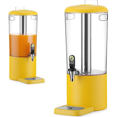 Dispensador refrigerado para zumos y bebidas Uniq 8 l - amarillo (1/5)