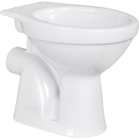 Belvit Stand WC mit Taharet/Bidet Funktion Abgang Waagerecht Wand Belvit Dusch WC mit Bidet Funktion – Standtoilette mit Taharet Hygienedusche Wandabgang Keramik ohne WC-Sitz (1/5)
