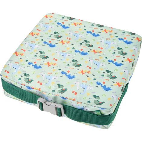 Cuscino Alza Sedia Safari leggero per bambini dai 3 anni in su, facilmente lavabile in lavatrice, con cinghie regolabili. (1/5)