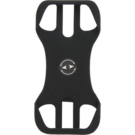 Support de téléphone pour moto avec rotation à 360 degrés, sangles antidérapantes en silicone haute élasticité, support de téléphone portable pour vélo (1/5)