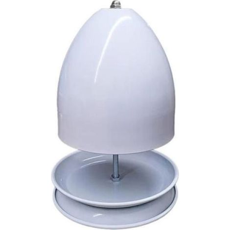 Chauffe-Bougie En Métal - Diamètre 17,5 cm - Pour Bougies Tealight - Diffuseur De Chaleur Et Humidificateur - 1 Pièce (1/5)