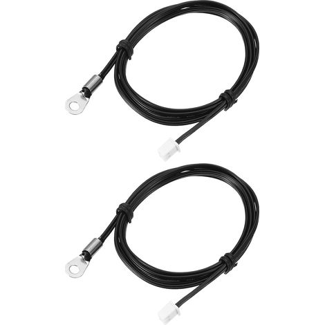 Capteur De Température NTC 10K, 2 Pcs 40 Pouces 1% 3950 Sonde De Température Étanche En Cuivre Capteur De Température Numérique Transmetteur De Température Extension (1/5)