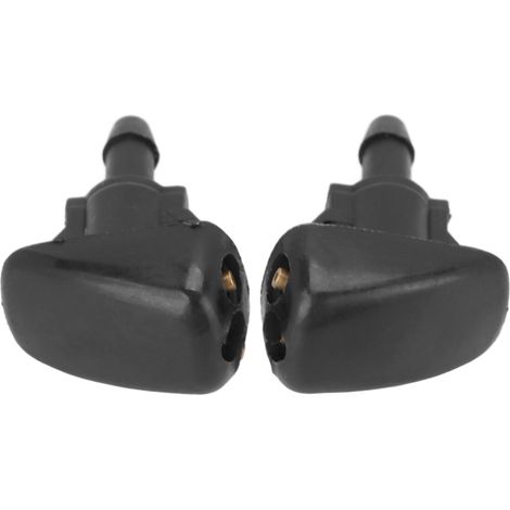 Lot de 2 buses de lave-glace avant noires en ABS haute résistance pour Hyundai (1/5)