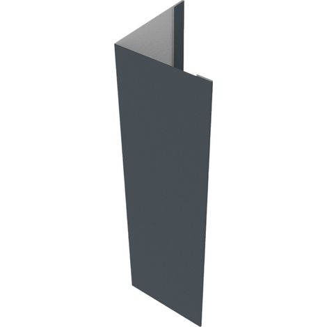 Außenecke 100x100, L.2000mm, ALUMINIUM, 0,70mm, RAL7016