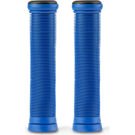 Puños azules para scooter 142 x 35 mm, paquete de 2
