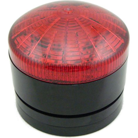 Balise clignotante à LED Rouge RS PRO, 110 V c.a., 230 V c.a. ( Prix pour 1 )