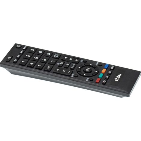 vhbw Fernbedienung kompatibel mit Toshiba 32AV623D 32AV607PG, 32AV615D, 32AV615DB, 32AV607PR, 32AV613D Fernseher, TV - Ersatzfernbedienung