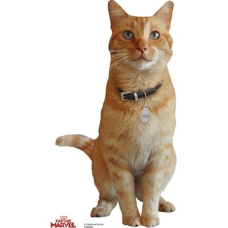 Figurine en carton Goose le chat de Captain Marvel H 40 CM (1/4)