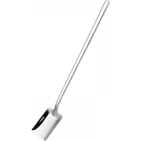 Cuillère À Dessert - Forme Pelle - Acier Inoxydable 304 - Pour Glace Fruits Pudding - 18 X 2,8 Cm - 1 Pièce (1/5)