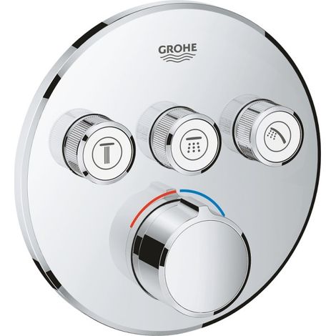 Grohe SmartControl - Grifo empotrado, con 3 salidas, cromo 29146000 (1/2)