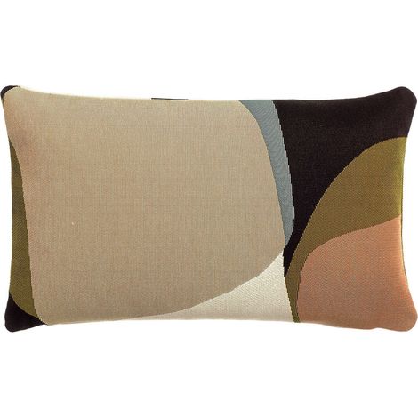 VIVARAISE - Coussin outdoor Leana Vivaraise - Moutarde - 30x50 cm (1/3)