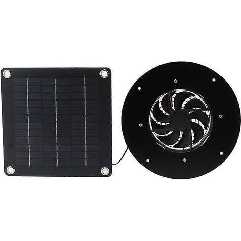 Ventilateur d'extraction solaire, 20 W pour serres (1/5)