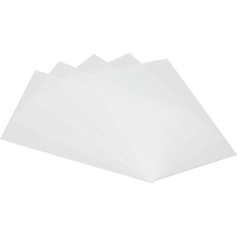 5 Feuilles Film FEP Haute Transparence 95%, Résistant Haute Température, Compatible Imprimantes 3D ELEGOO Mars Photon, Format 0.1x140x200mm (1/5)