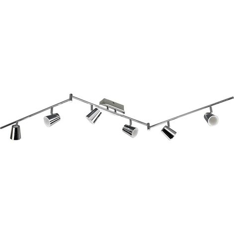 Italux Elmira - Spots LED Modernes Chrome, Blanc Chaud 3000K 3000lm