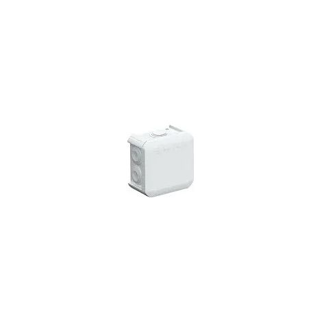 OBO Boite de dérivation T40 hxlxp: 77x77x46m, gris clair 7x M25 (1/2)