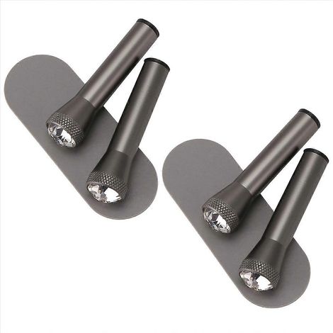 Juego de 4 cerraduras de pasador de cristal para puertas, compatibles con todos los modelos. (1/5)