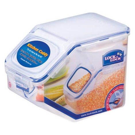 LocknLock 5 Litre Kitchen Caddy With Flip-top Lid