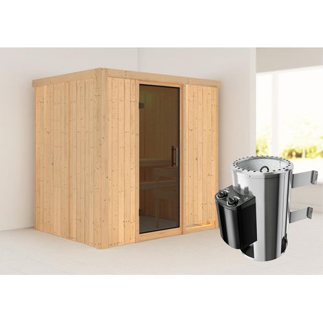 MH Fanja Front 3,6kW int.Strg graphitfarbende Ganzglastür