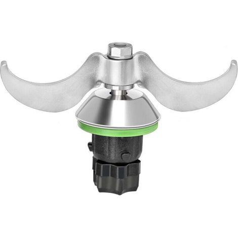Couteau à Pâte pour Thermomix Bimby TM5 TM6, Couteaux Lames Mélangeur de Pâte pour Thermomix TM 5 TM 6 adaptées au Pétrissage du Pain, Nettoyage facile, Lames en acier inoxydable (1/4)