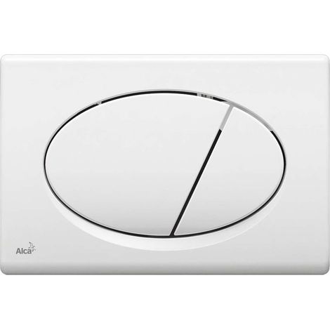 Pulsador de doble botón, Blanco (M70) (1/3)