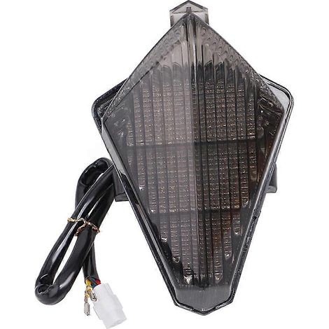 Feu arrière de moto avec clignotant et feu stop intégrés à LED pour Yamaha YZF R1 2007-2008 (1/5)