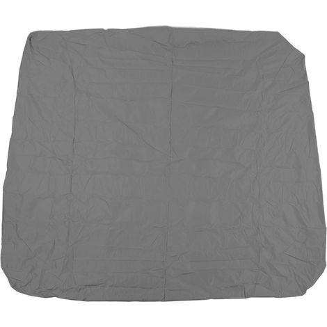 Fdit Carré Imperméable eau 190 Enduit argent Polyester Taff Résistant Intempéries Bain Remous Couverture Spa Protecteur Bain (1/5)