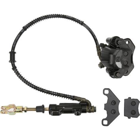 Ensemble d'étrier de Cylindre de Frein Arrière adapté pour 50 70 90 110 125cEnsemble d'étrier de Cylindre de Frein ArrièreEnsemble d'étrier de Cylindre de Frein Arrière avec. (1/5)