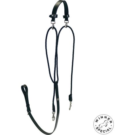 Chambon Winner con carrucole e nylon - nero