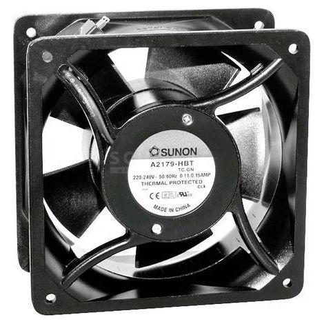 Sunon A2179HBT-TC Ventola assiale 230 V/AC 535.05 m³/h (L x L x A) 176 x 176 x 89 mm