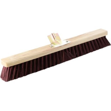 Balai de Cantonnier PVC Rouge 100cm Wilmart – Douille Renforcée Ø28mm