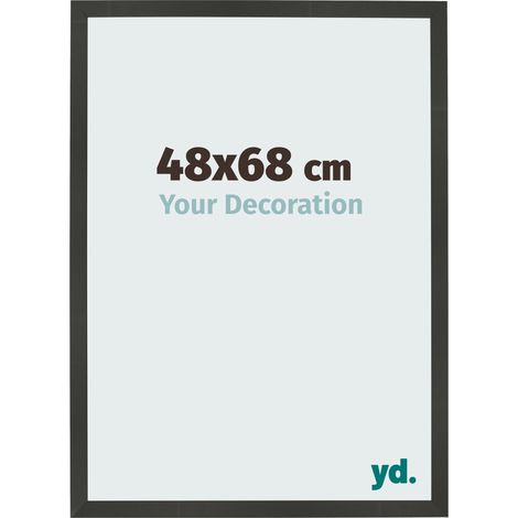 yd. - Cadre photo 48x68 - Anthracite - MDF - Bologna (1/5)