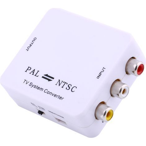 Convertisseur vidéo universel PAL NTSC SECAM vers HD 1080P pour téléviseurs modernes