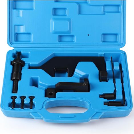 Kit Calage Moteur 8 Pièces - Acier Allié - Réglage Arbre à Cames - Compatible BMW N13 N18 Mini - Pour Ateliers et Mécaniciens (1/5)