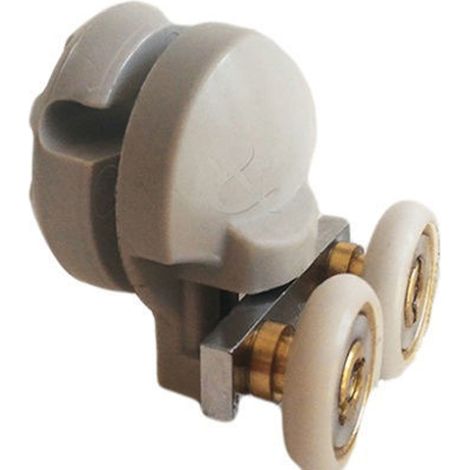 Ricambio ruota cuscinetto rotella grigio cabina doccia curva Titan CADAS7GR03