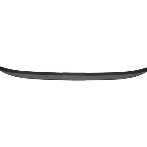Lèvre de L'aile Arrière Noir Universel Spoiler à Ailes à Tronc Rationalisée 116-132 Cm pour la Voiture avec Angle de Pare-Chocs Réglable Matériau ABS (1/5)