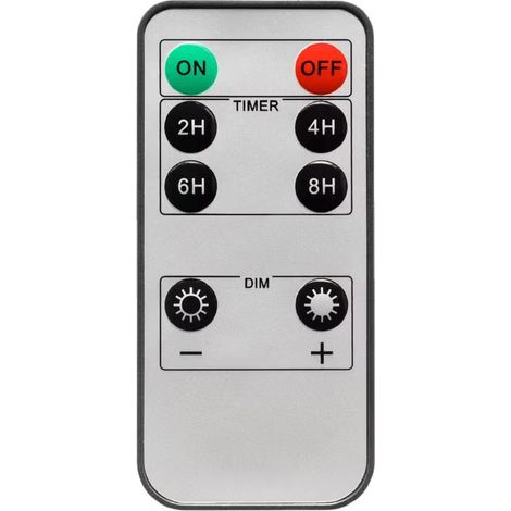 Telecomando per decorazioni in metallo VPM, Luminosità regolabile