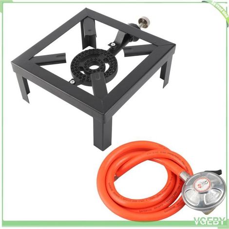Poêle à gaz - FAFEICY - Rogue - Fonte - 8 kW - Compact et portable (1/5)
