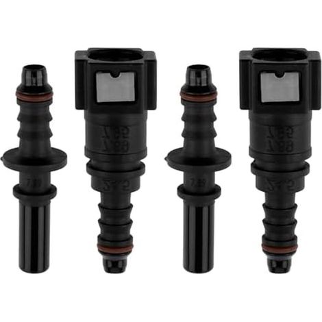 2 pièces - Raccord rapide pour tuyau de carburant et raccord droit 7,89-ID8 + raccord mâle (1/5)